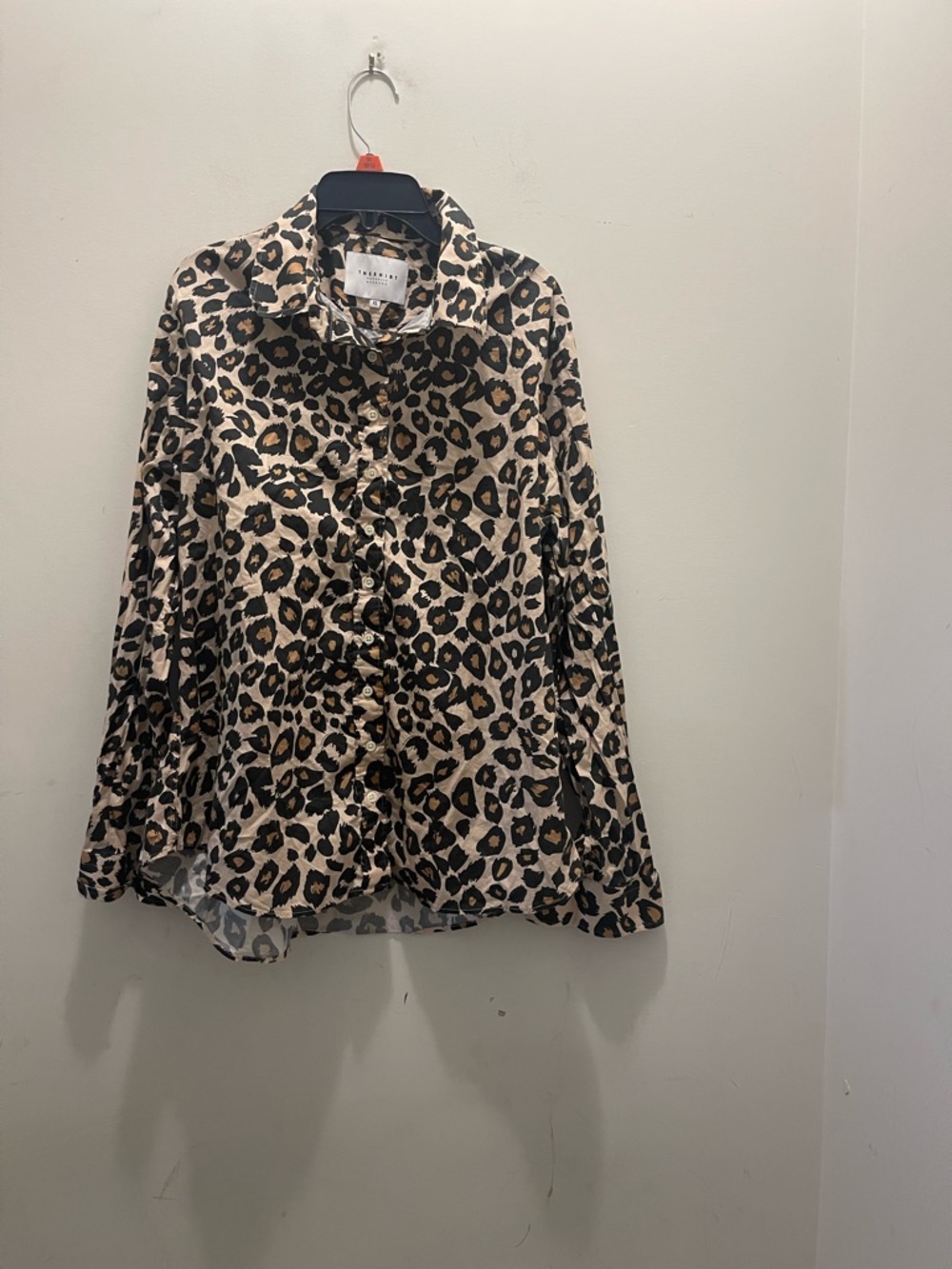 The Shirt Rochelle Behrens Leopard Print Shirt Jacket